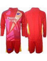 Arsenal Keeper Bortedraktsett Barn 2024-25 Lange ermer (+ bukser)